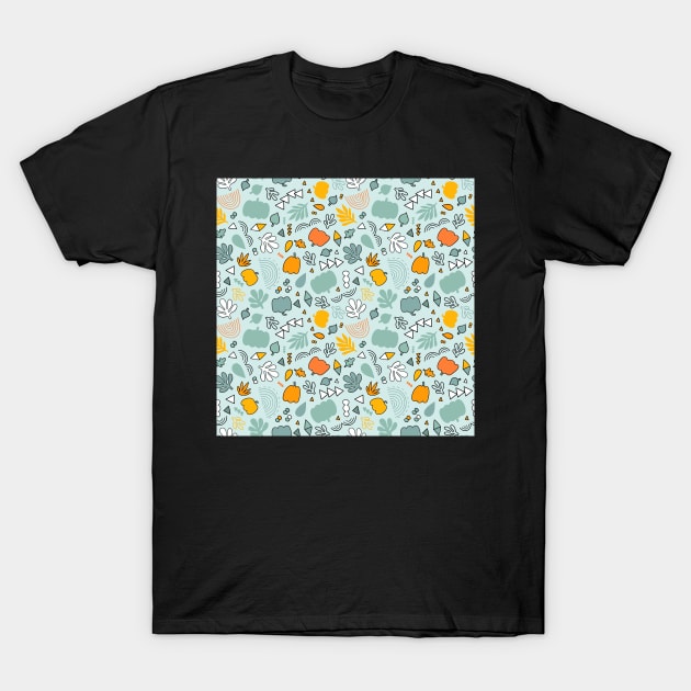 Harvest pumpkins T-Shirt by kostolom3000